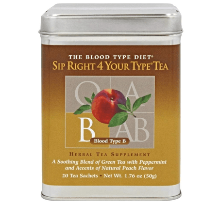 Sip-Right-4-Your-Type-Tea-B Sip Right 4 Your Type Tea B D'Adamo Personalized Nutrition