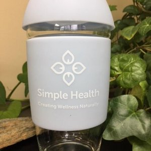 Simple Health Travel Mug in Light Blue