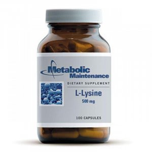 L-Lysine 500 mg 100 Capsules