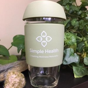 Simple Health Travel Mug in Light Green